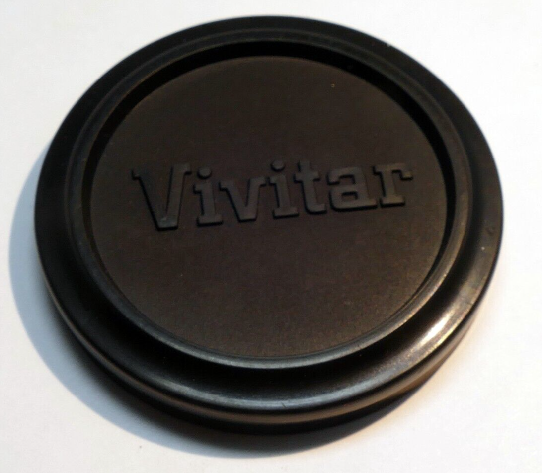 Vivitar Front 49mm Lens cap Slip on type   plastic black - Genuine OEM