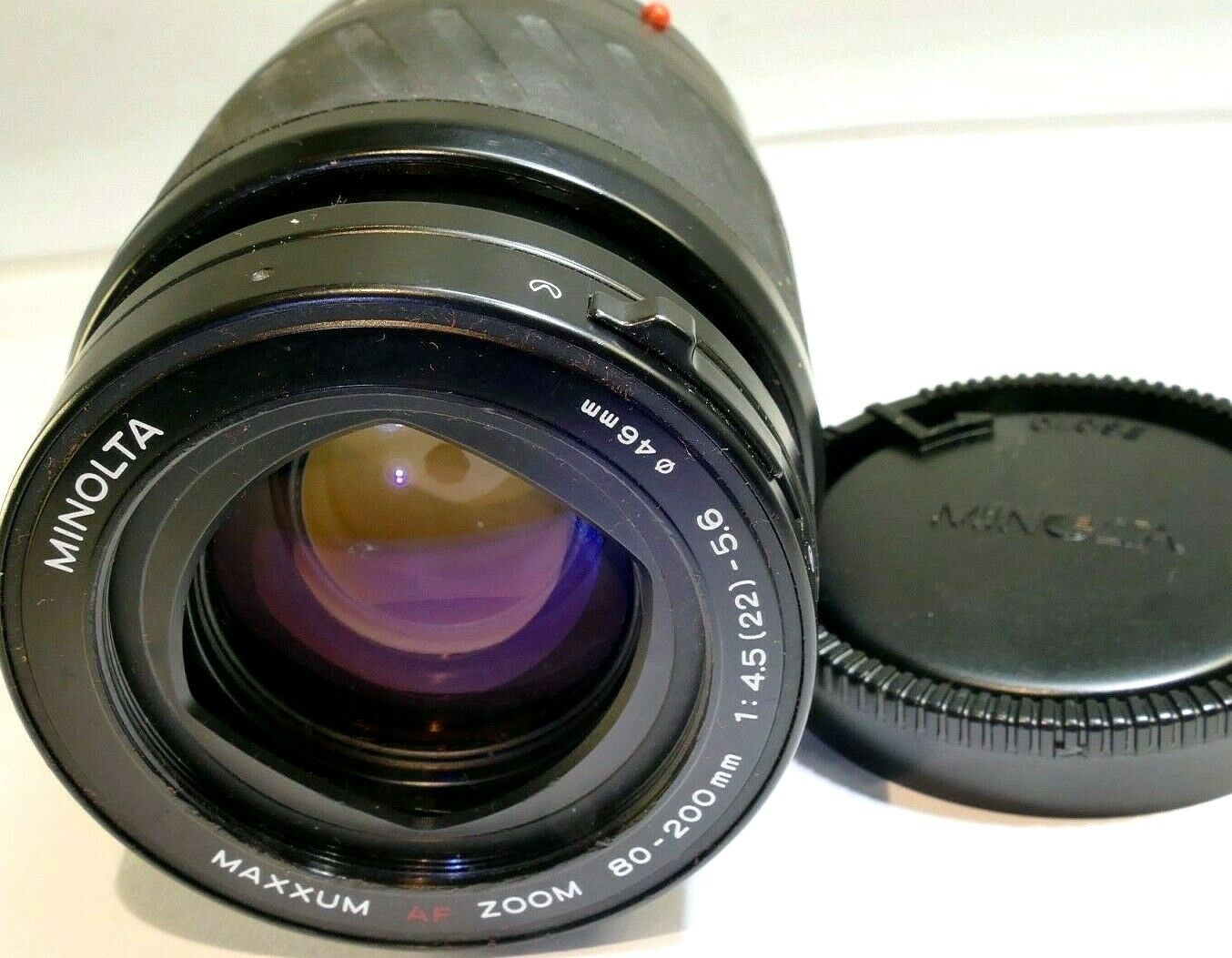 Minolta Maxxum AF 80-200mm f4.5-5.6 AF Lens For α37 α58 α68 Alpha telephoto