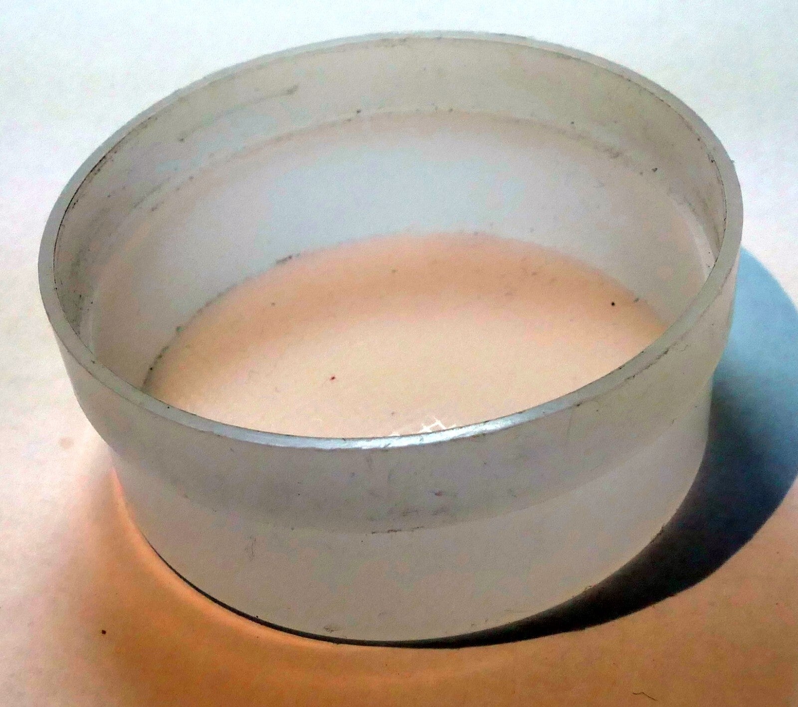 Round SOFT WHITE DOME  for flash 32X77mm