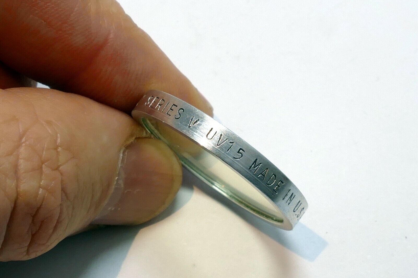 Milo series V 5 UV 15 filter clear (with minor separation)