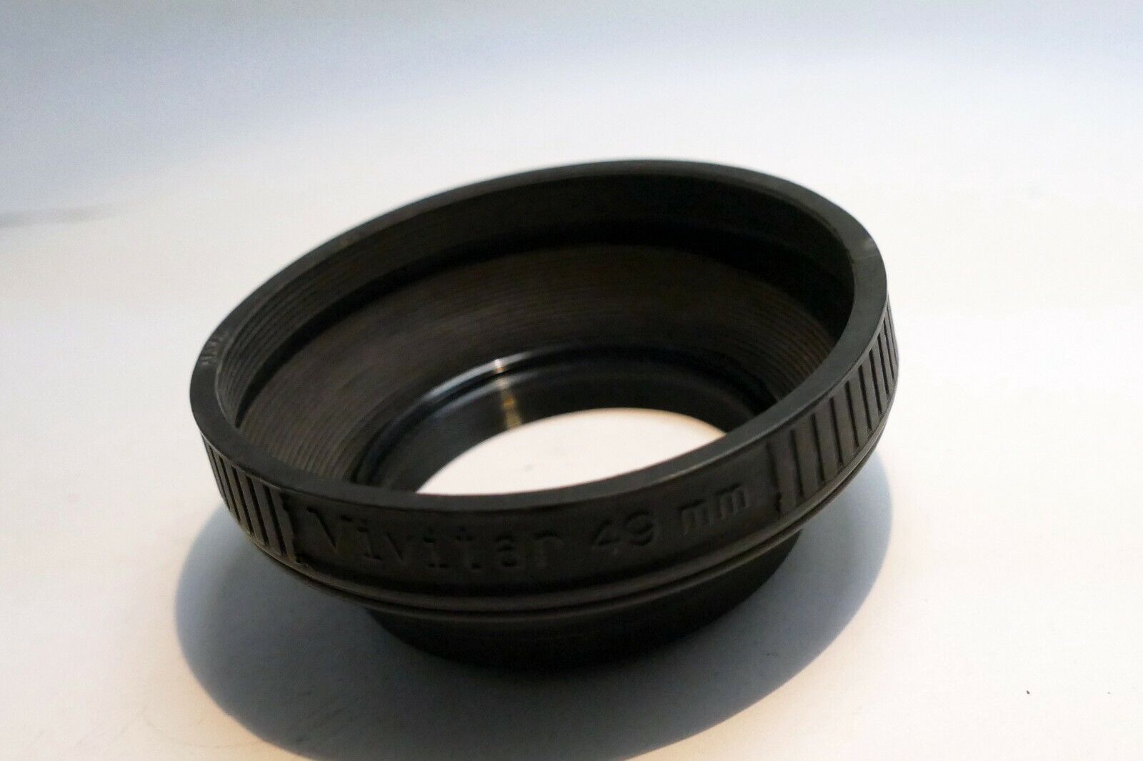 Vivitar 49mm rubber lens hood shade for 50mm f1.9 f2 lenses
