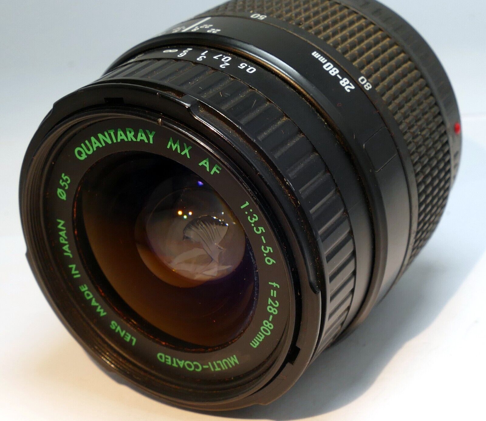 Quantaray 28-80mm f3.5-5.6 AF lens for Minolta AF Damaged parts or repair AS IS