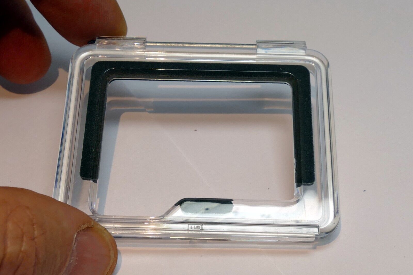 GoPro Hero Skeleton clear plastic back door  67mm OD for case housing S09