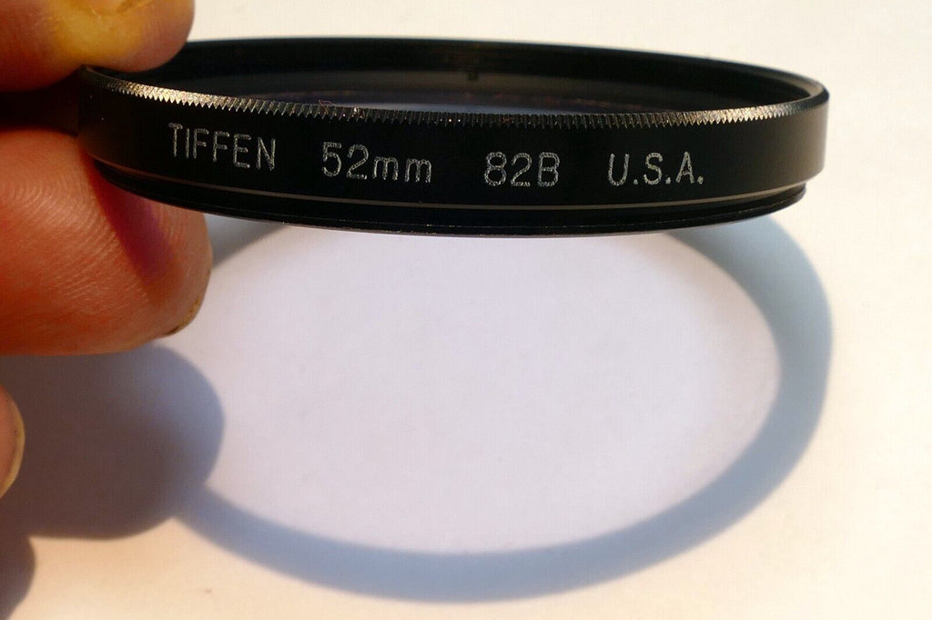 Tiffen  52mm Filter  82B Blue made in USA