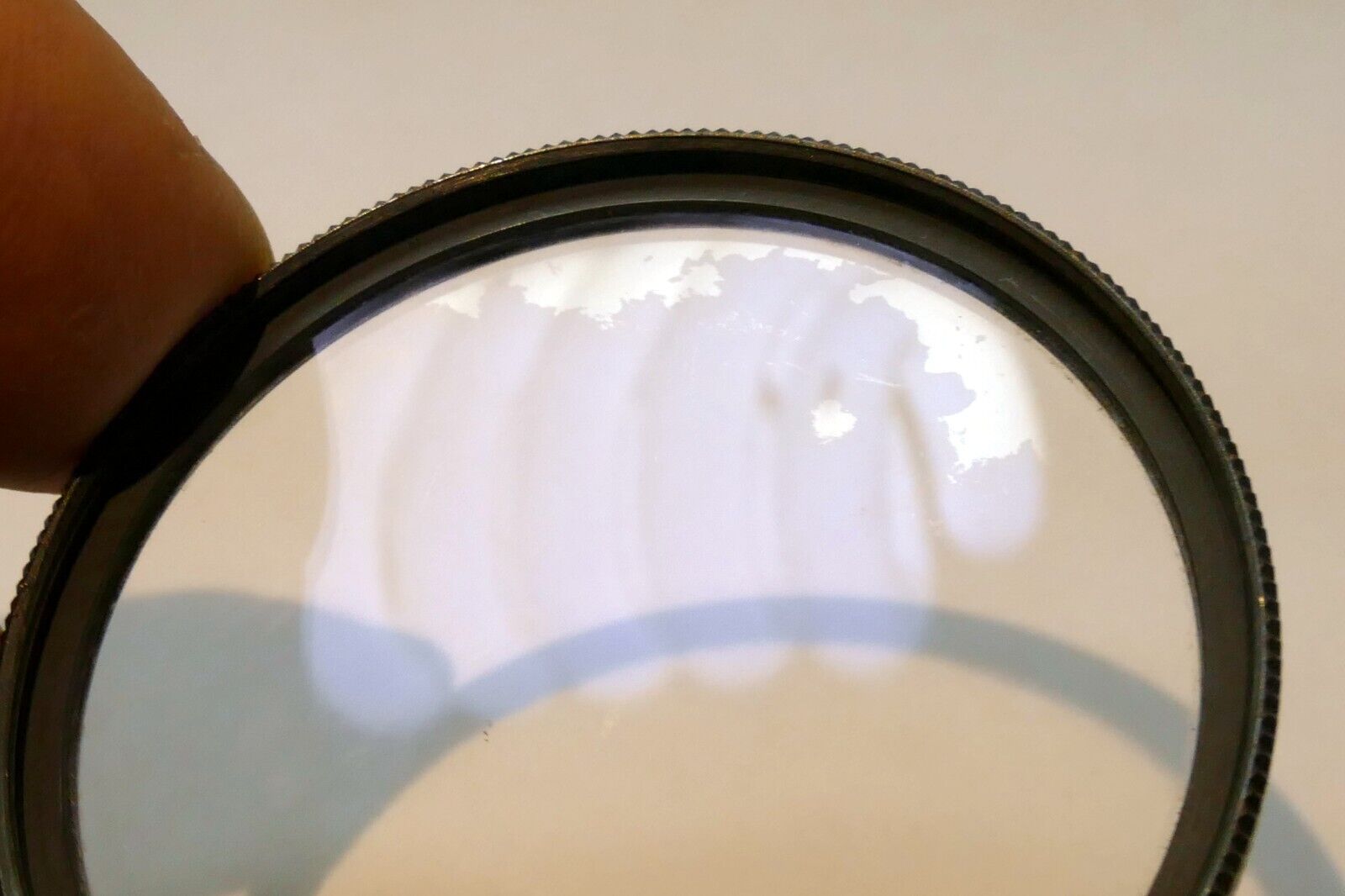 Nikon Nikkor 52mm L39 Filter UV Haze  - genuine , with coating separation