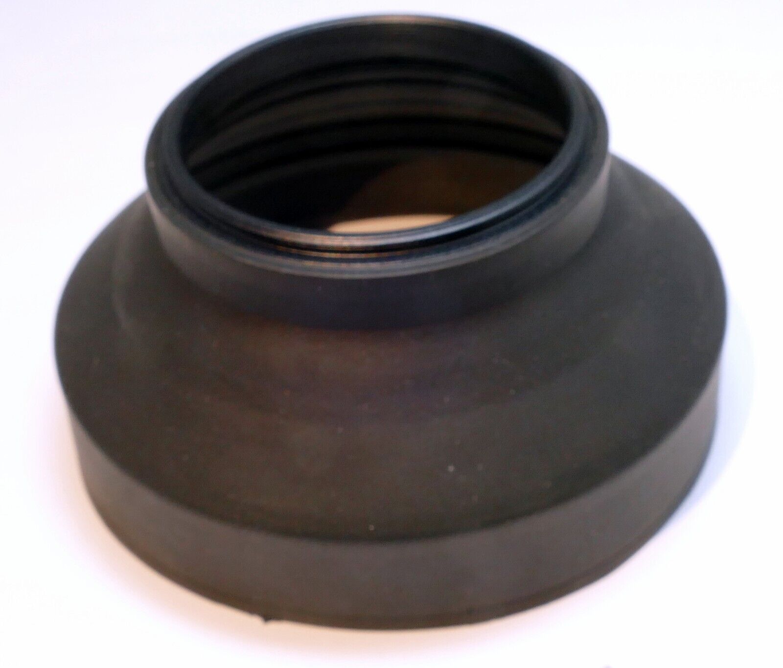 55mm Rubber Lens Hood Shade collapsible rubber 3-way wide and telephoto