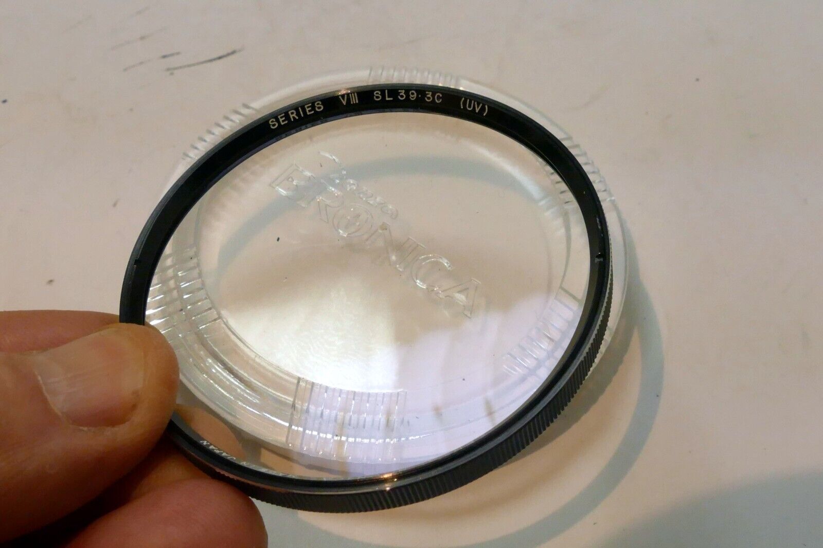 Bronica UV Series 8 Lens Filter Drop in type SL39 63.5mm Zenza - Genuine OEM S2A