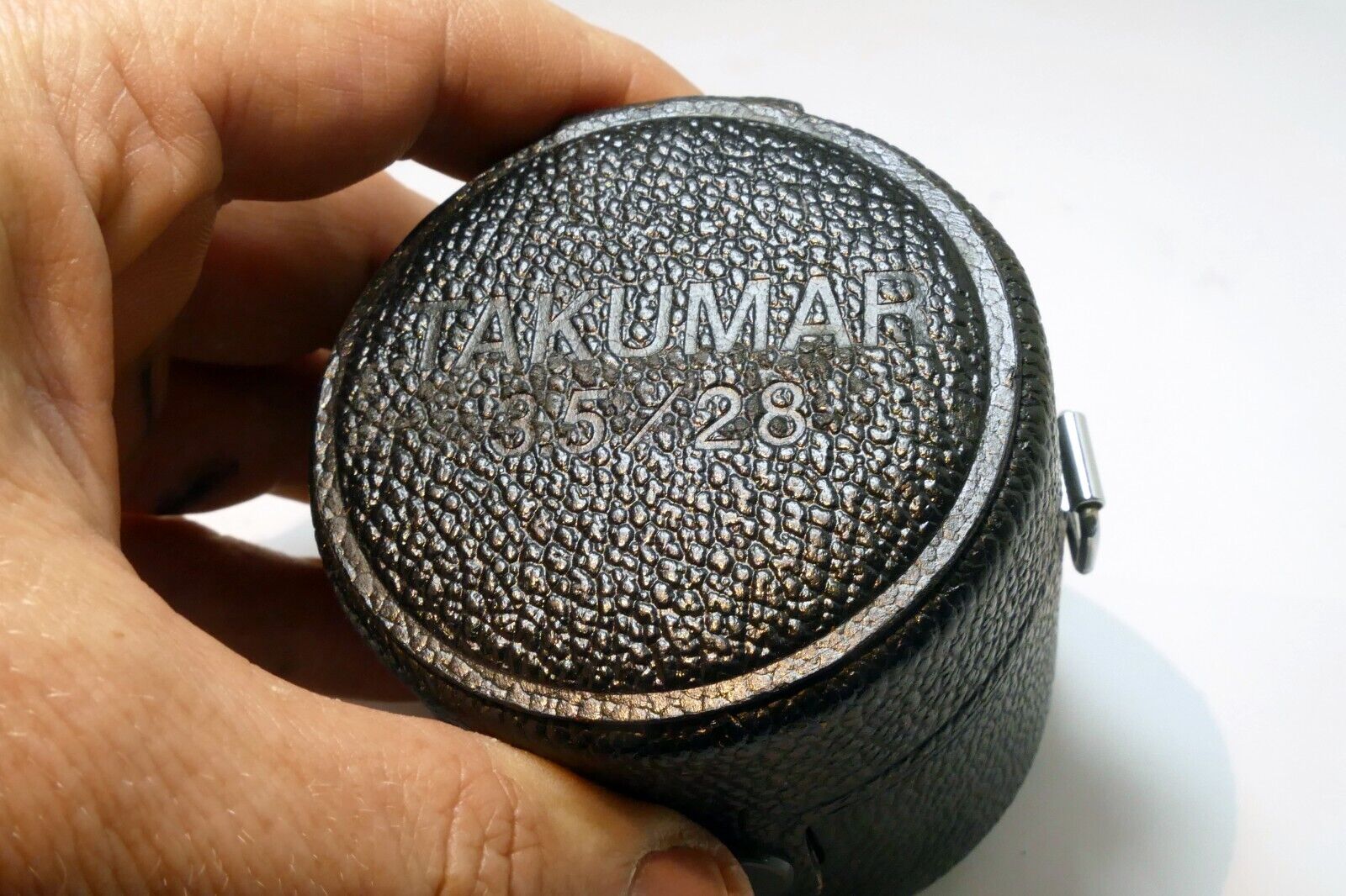 Pentax Hard Case for Super Takumar 28mm f3.5 M42 lens (fits 50mm f1.4 SMC)