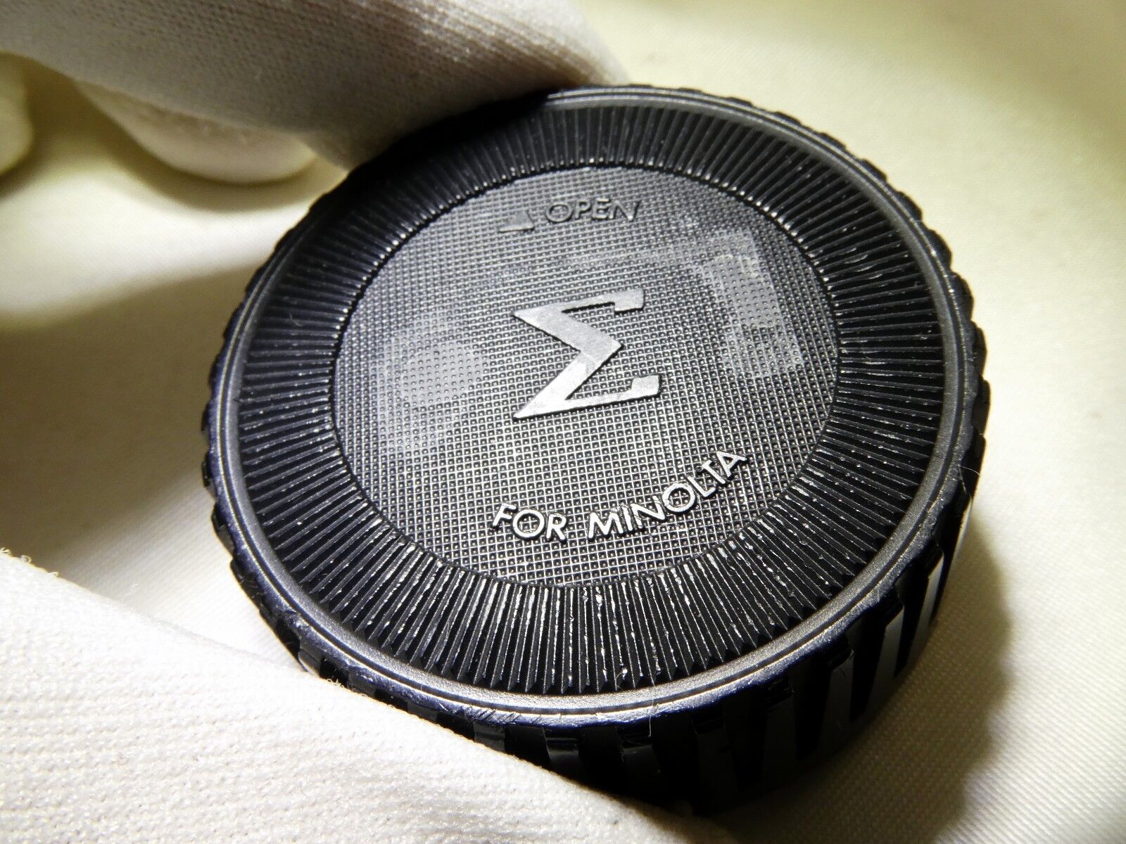 Sigma  MD bayonet lens mount Rear Lens Cap for Minolta MC MD manual focus
