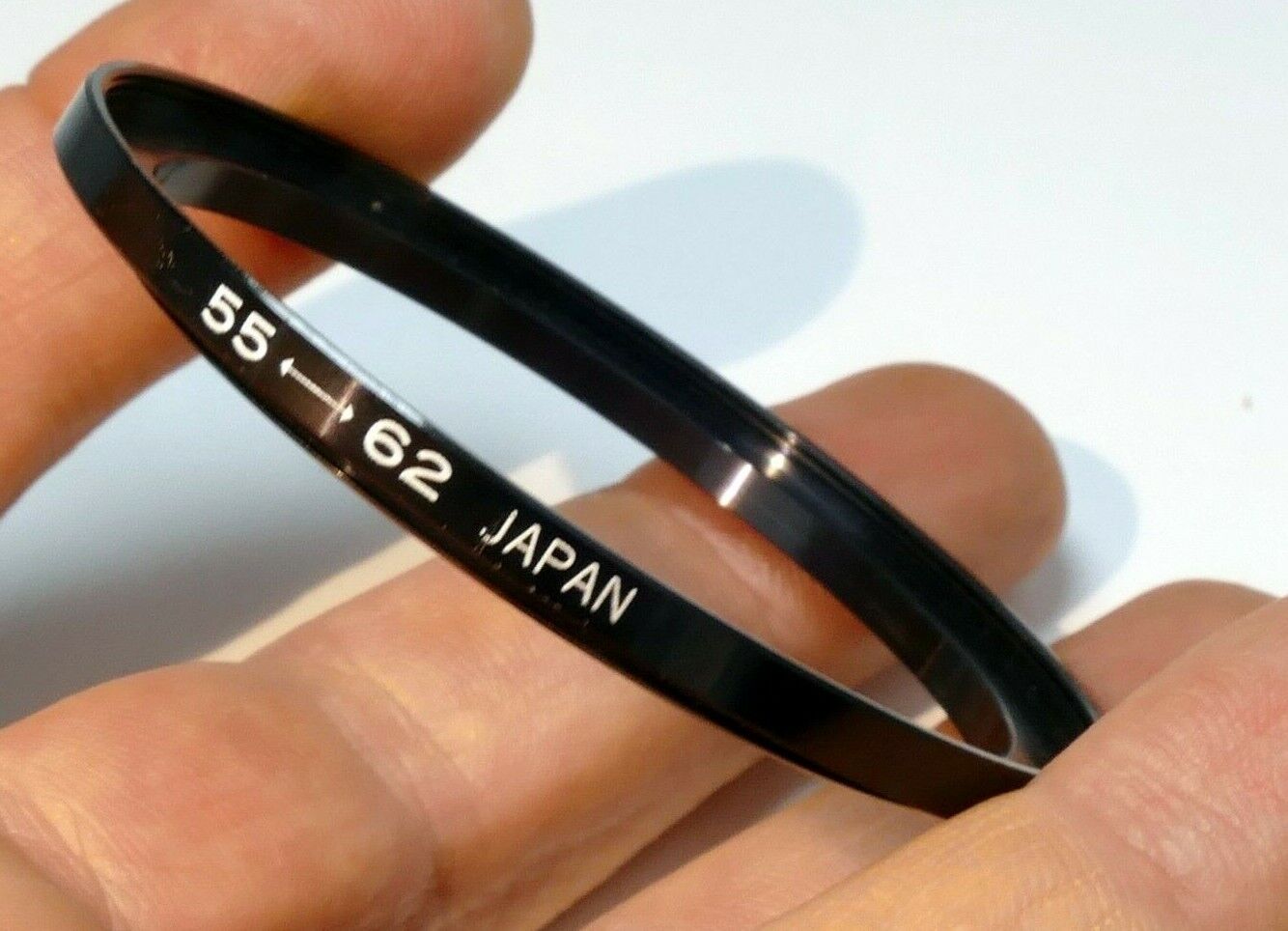 55mm to 62mm ring Metal adapter threaded step-up