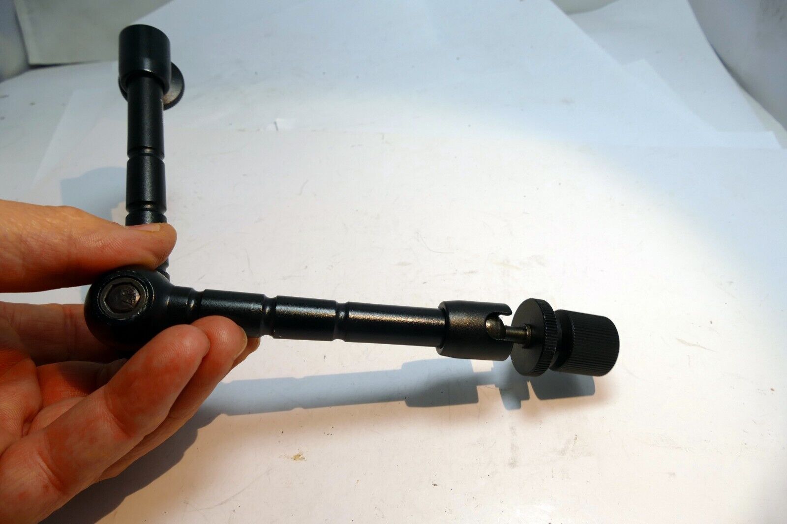 Neewer LED Tripod handle adapter for Light 5" Pivot Arm with Clamp for camera