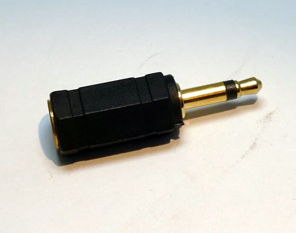3.5mm  Female to 3.5mm  Male Audio  Cable  adapter plug Mono