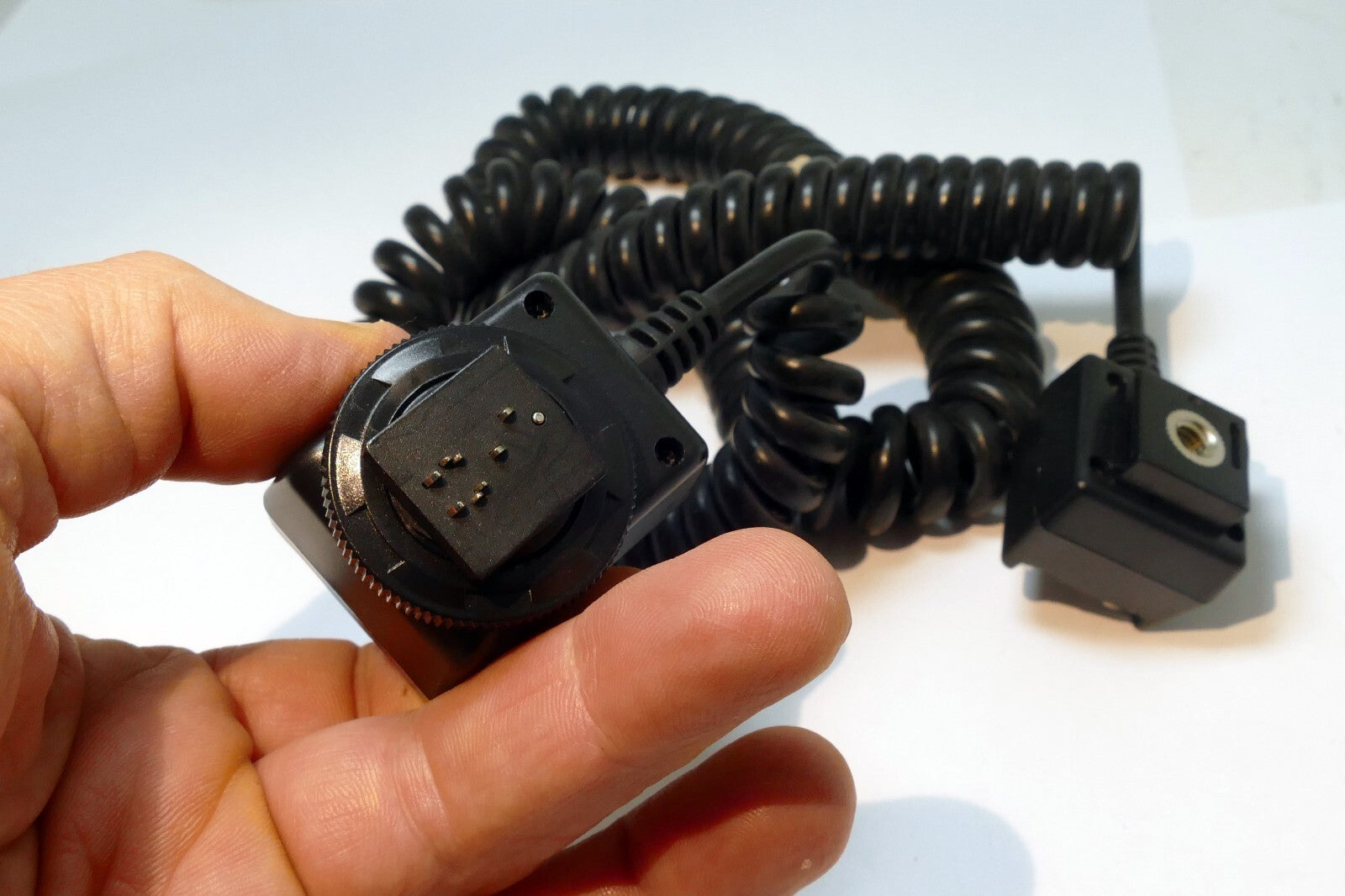 Interfit Strobies TTL Sync Cord 12 Ft Cable Multi-Fit EOS EF/R Nikon D/ Z