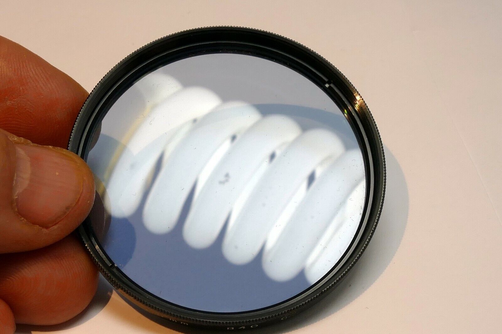 Toshiba 55mm Filter B40C 80C Color Conversion blue cooling made in Japan