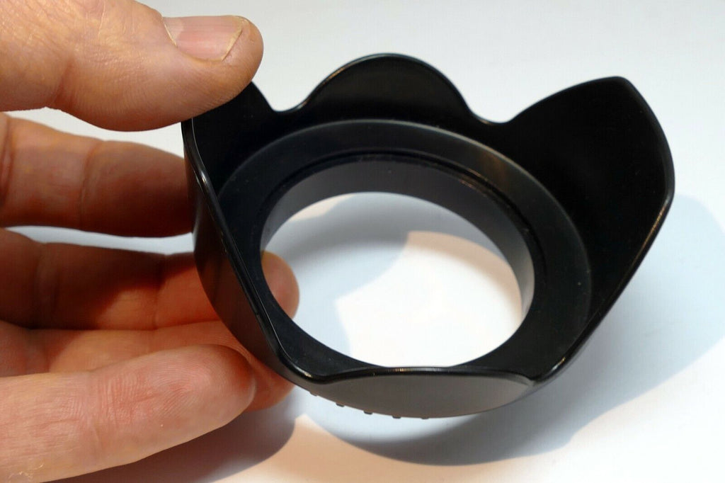 58mm Threaded Lens Hood shade petal shaped plastic