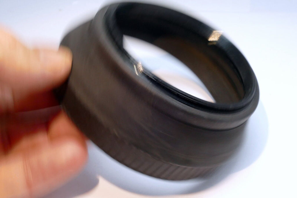 72mm Rubber Lens Hood Shade  double threaded