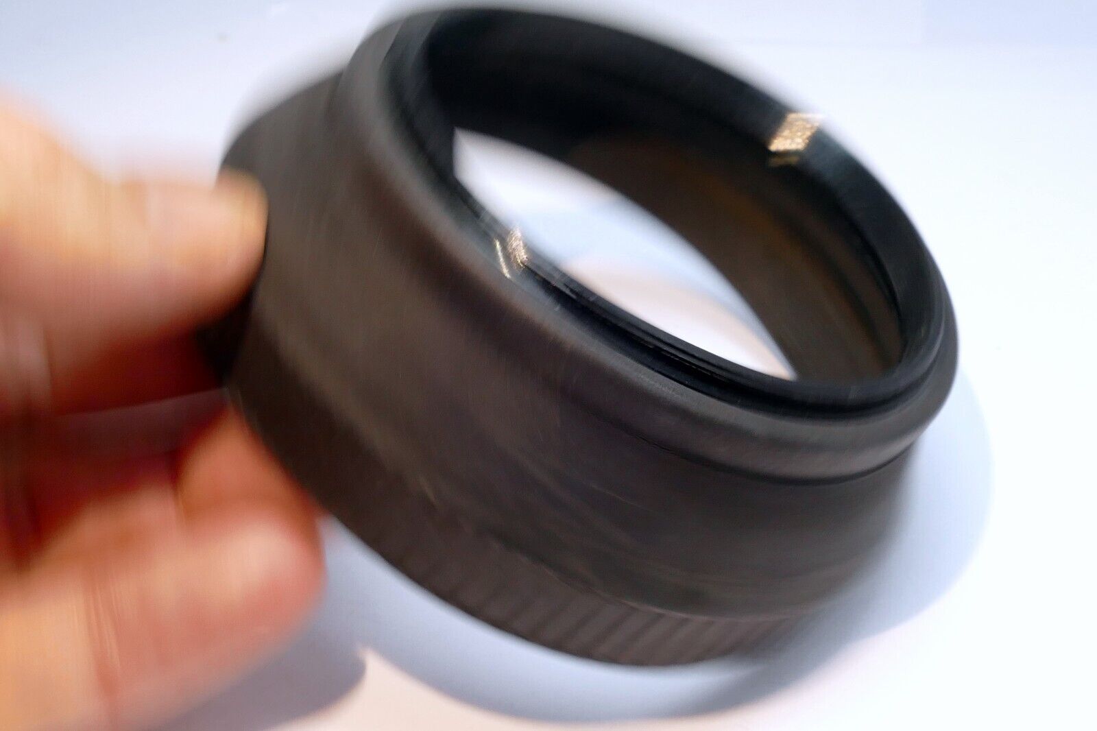 72mm Rubber Lens Hood Shade  double threaded