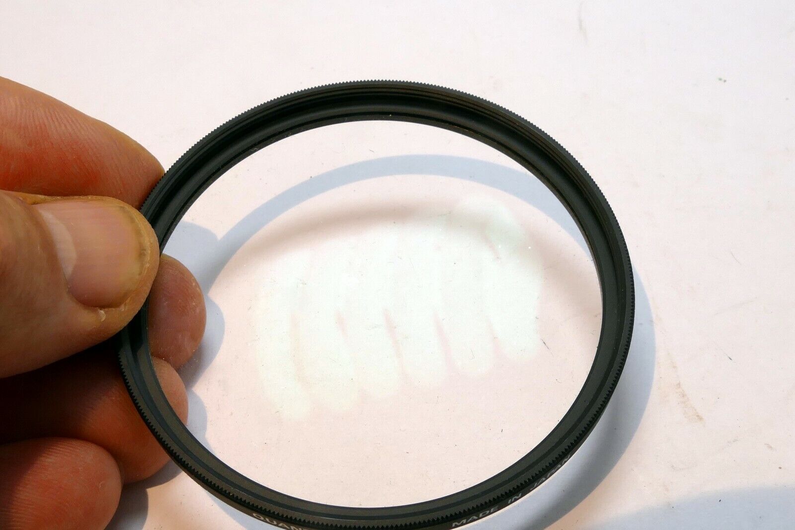 Quantaray UV Digital 62mm Lens Filter with ribbed rubber rim