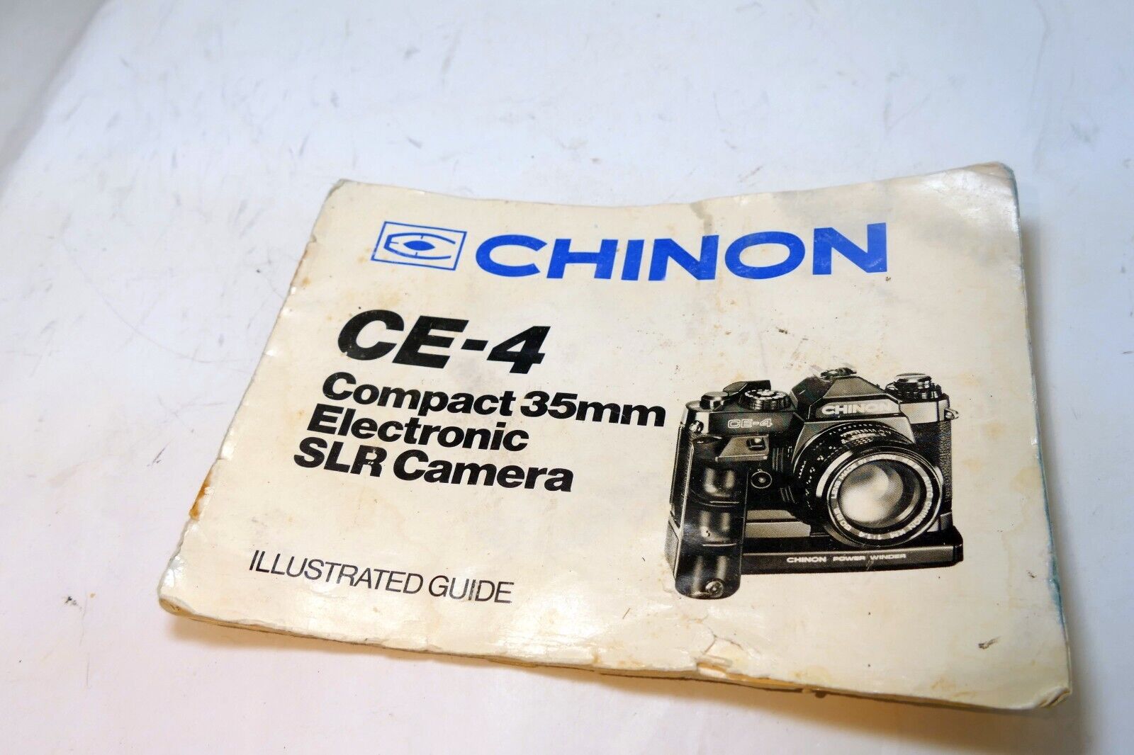 Chinon CE-4 35mm SLR Camera manual ILLUSTRATED GUIDE instructions  English EN