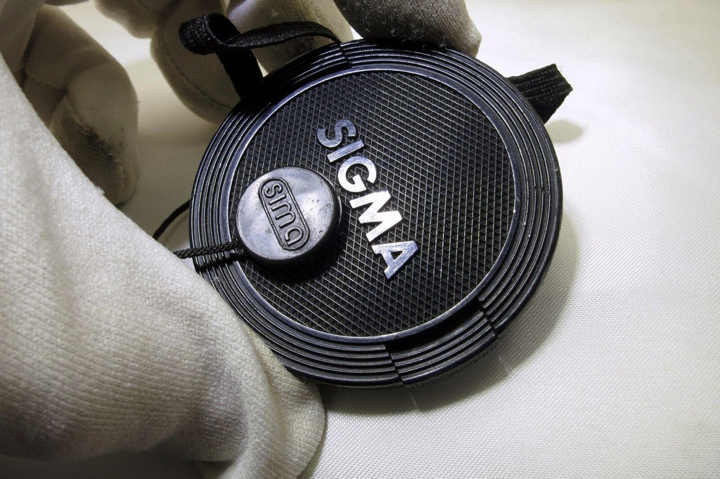 Sigma 55mm Front Cap dust cover with keeper string