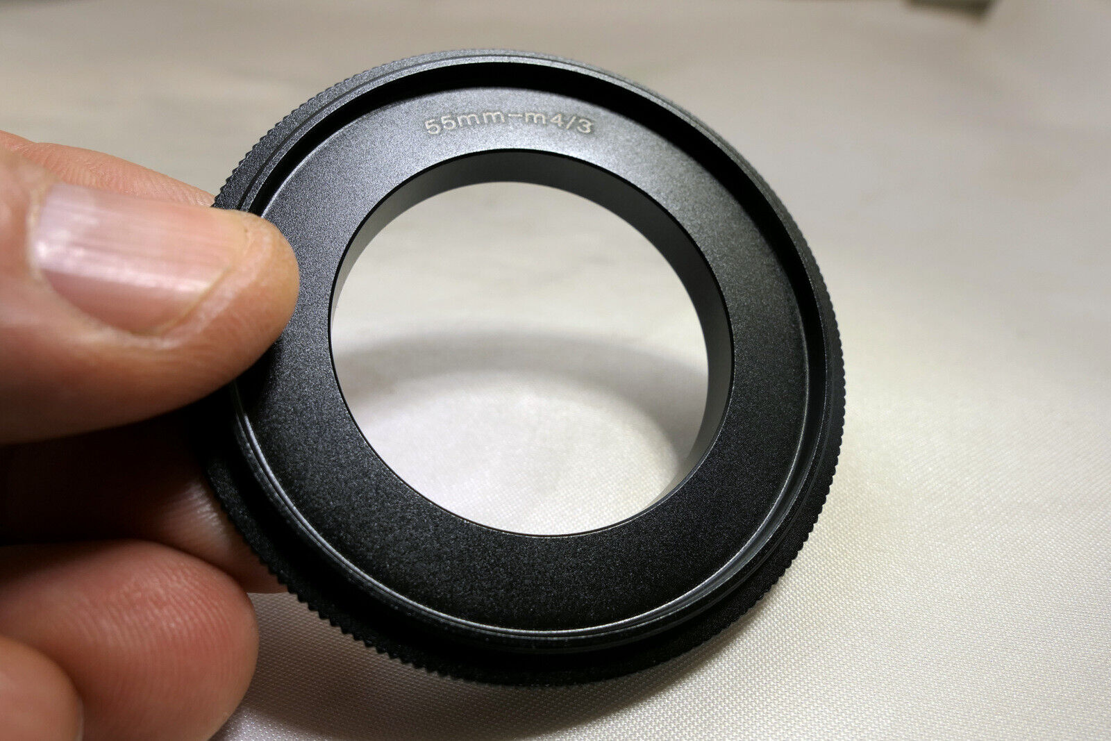 55mm Macro Reverse Lens Adapter Ring For M4/3 Micro Four Thirds Camera E-PL1 GH5