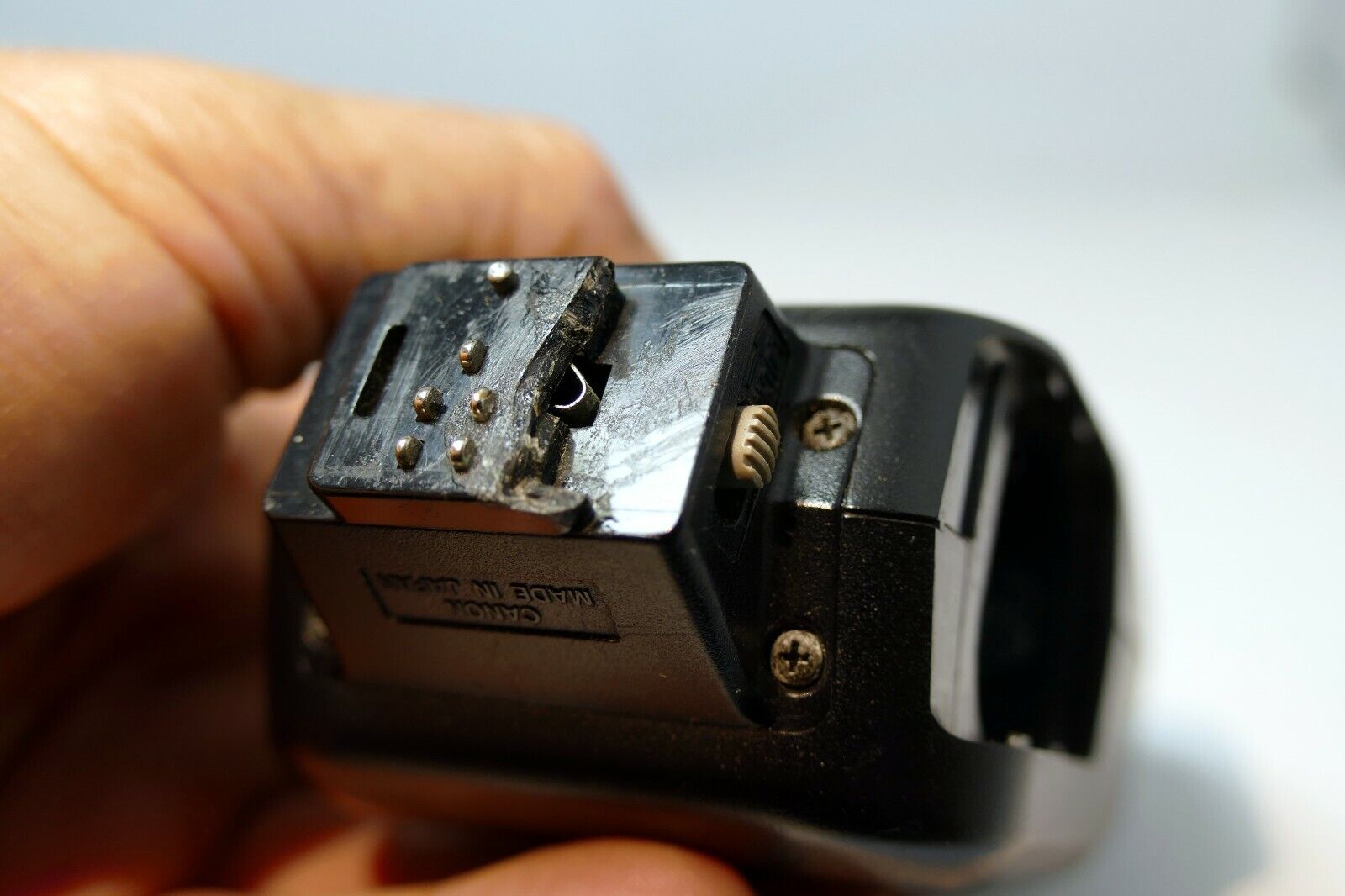 Canon Speedlite 200E Shoe Mount Flash   -  AS IS for parts or repair