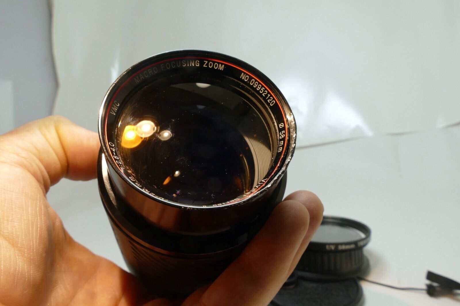 Vivitar Series 1 70-210mm f2.8-4 Macro Focusing Zoom for CANON FD = PARTS AS IS