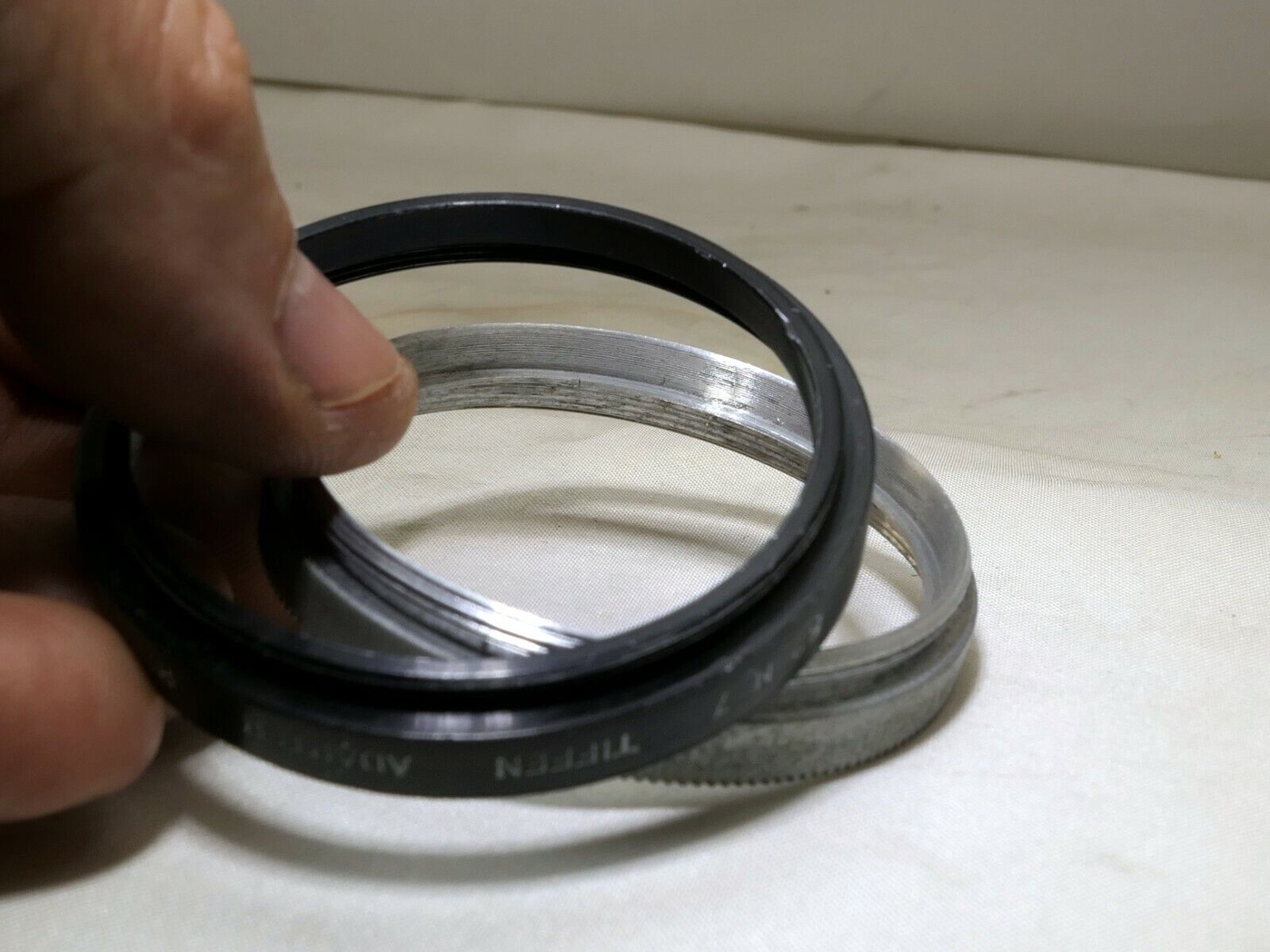 Tiffen 52mm to 54mm Step up 7 VII Filter Holders Adapter retaining ring