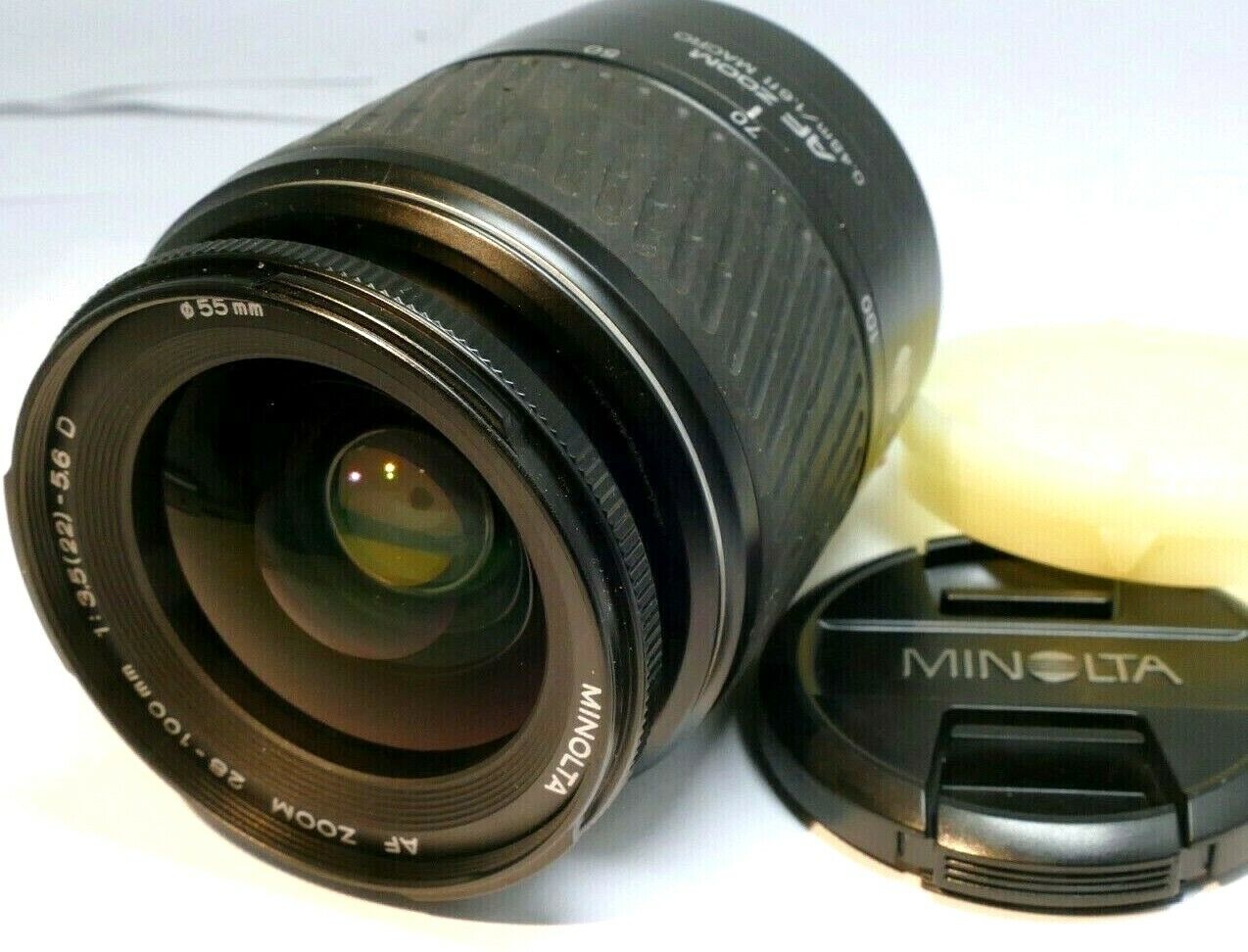 Minolta AF 28-100mm f3.5-5.6 D zoom Lens For α37 α58 α68 Alpha auto focus black