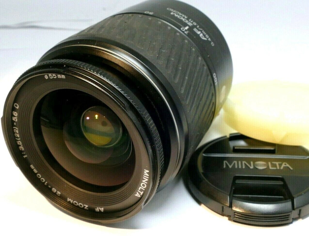 Minolta AF 28-100mm f3.5-5.6 D zoom Lens For α37 α58 α68 Alpha auto focus black