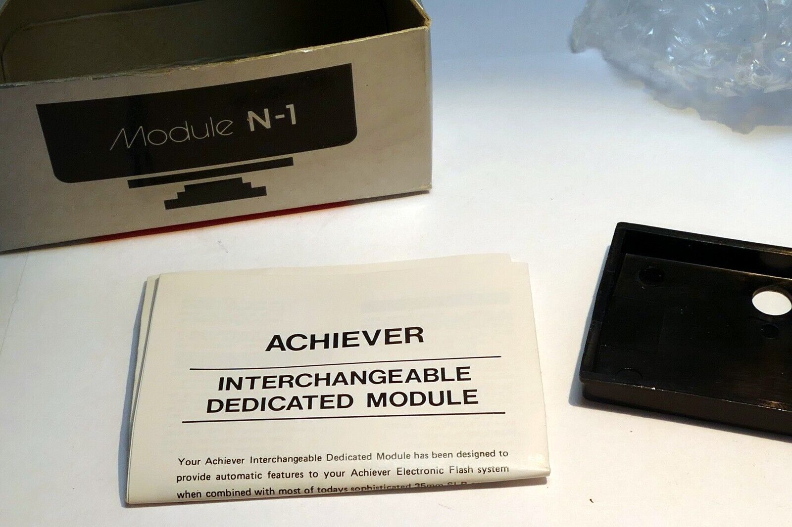 Empty Box (only)  for  Nikon Dedicated flash Module N-1 Achiever + Guide cap