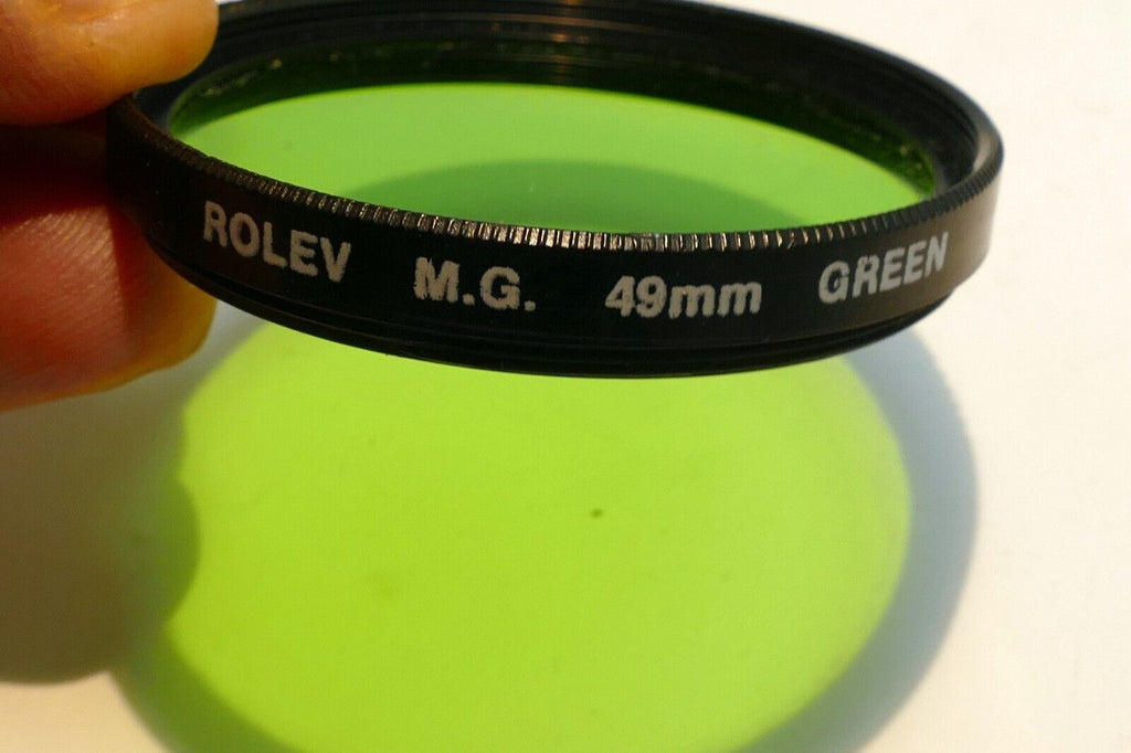 Rolev M.G. 49mm G Green Filter - excellent condition