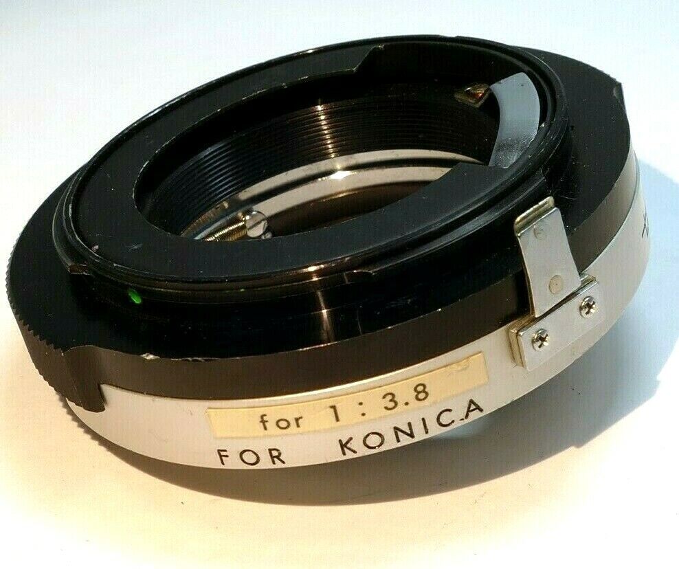Tamron Adaptall (f3.8) to Konica AR Mount adapter lens ring mount telephoto zoom
