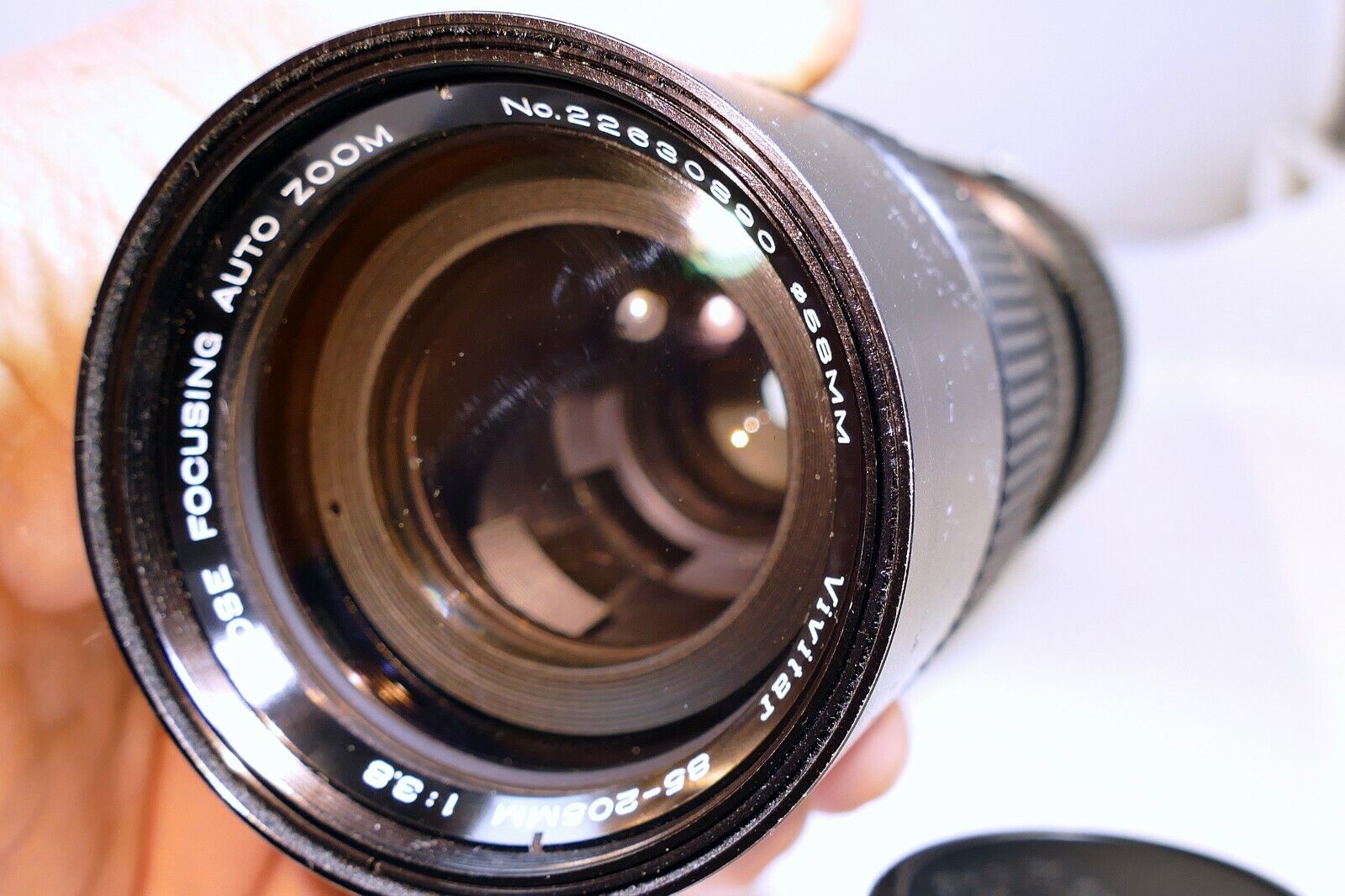 Vivitar  85-205mm f3.8 Close Focus Lens  for Nikon Non Ai F