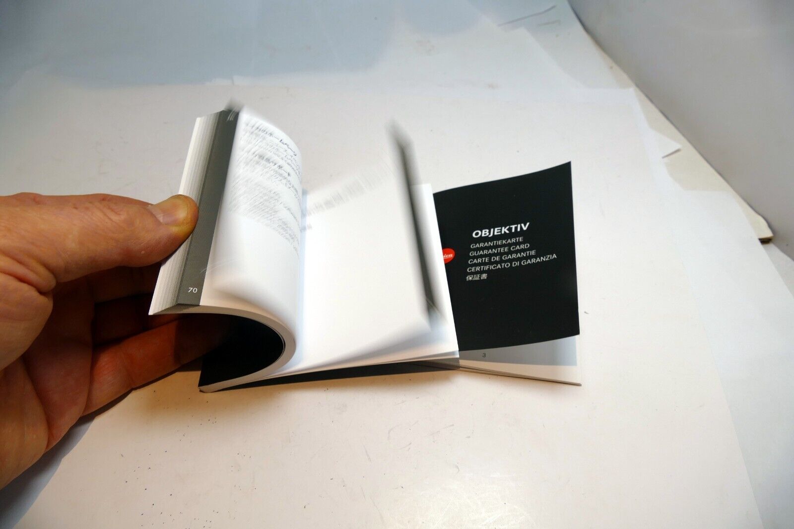 Leica Mummarit-M 35mm f2.4  Asph. lens Instructions manual Guide