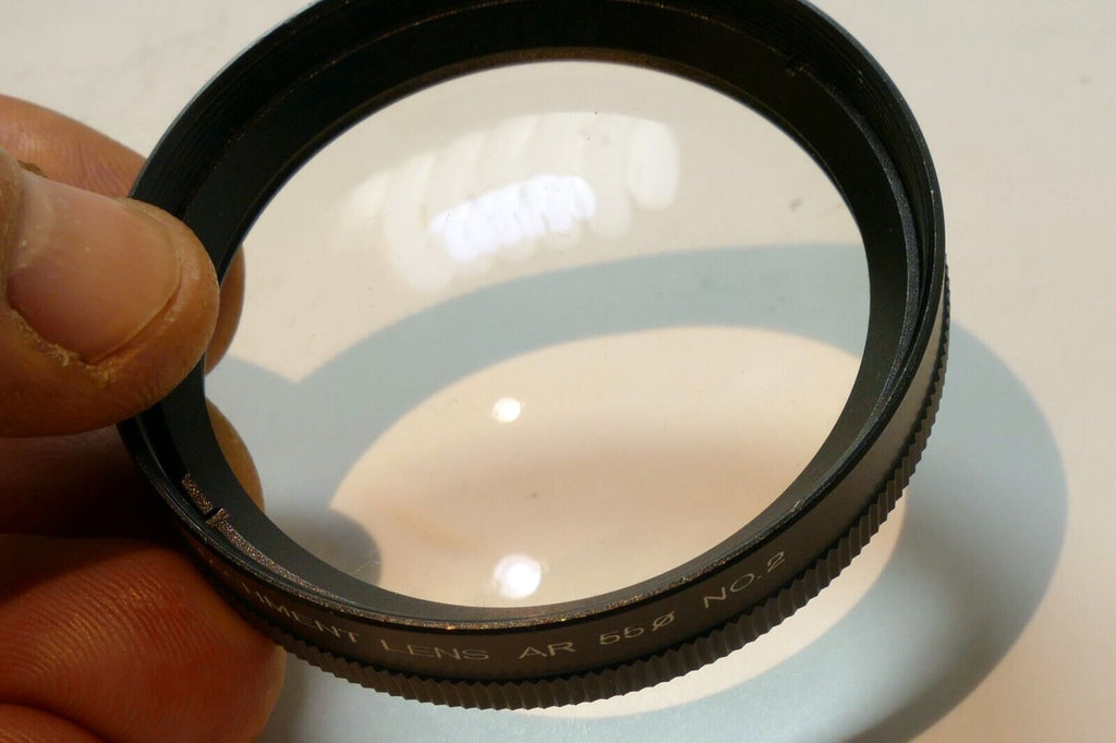 Konica Attachment Lens AR 55MM No. 2 FOR Macro-Hexanon AR 55mm f3.5 105mm f4