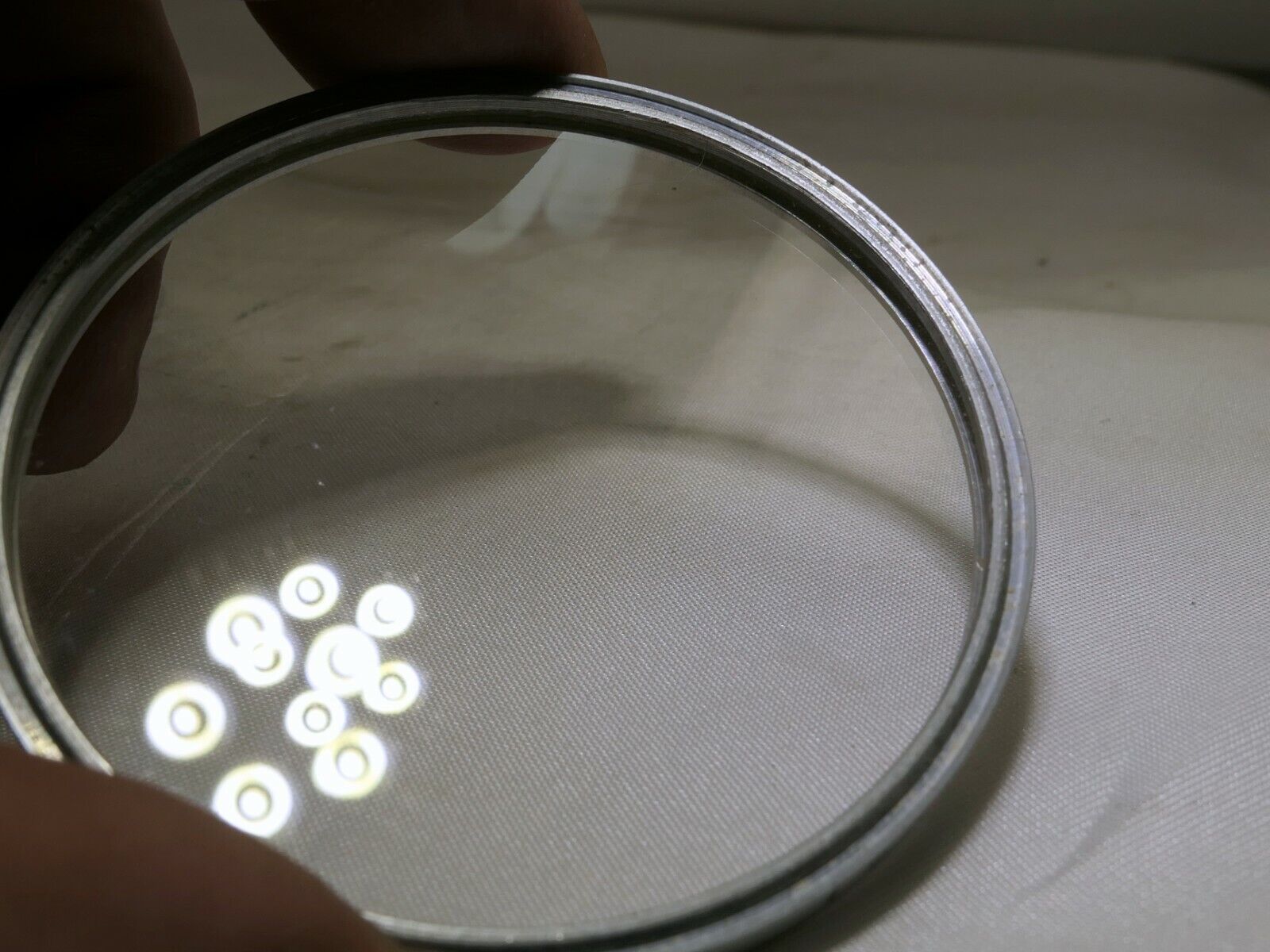1m 50-60" Clear  Series VIII 8 Daylight Lens Filter drop in type 63.5mm OD