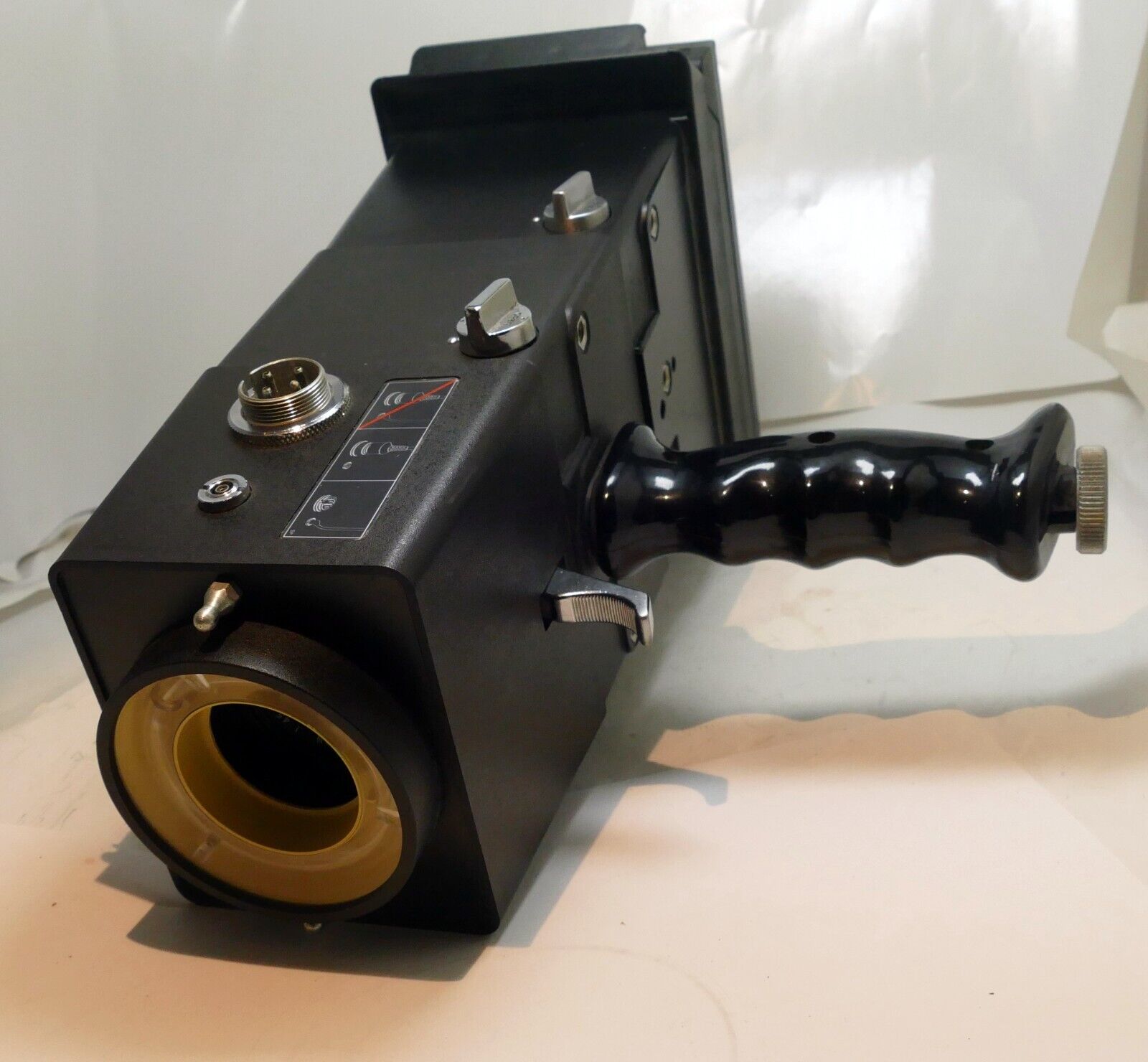 Polaroid CU-5 Land 4X5" Camera 3” Lens w/ custom Macro ring flash orthodontic