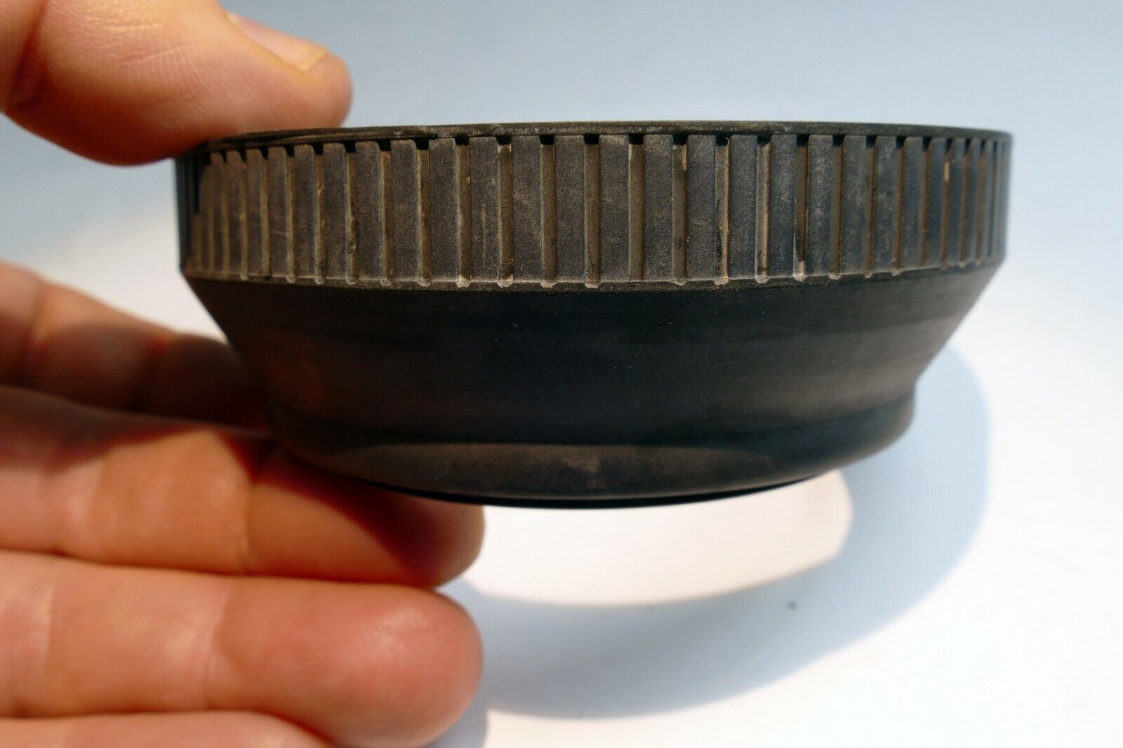 72mm Rubber Lens Hood Shade threaded screw in collapsible telephoto