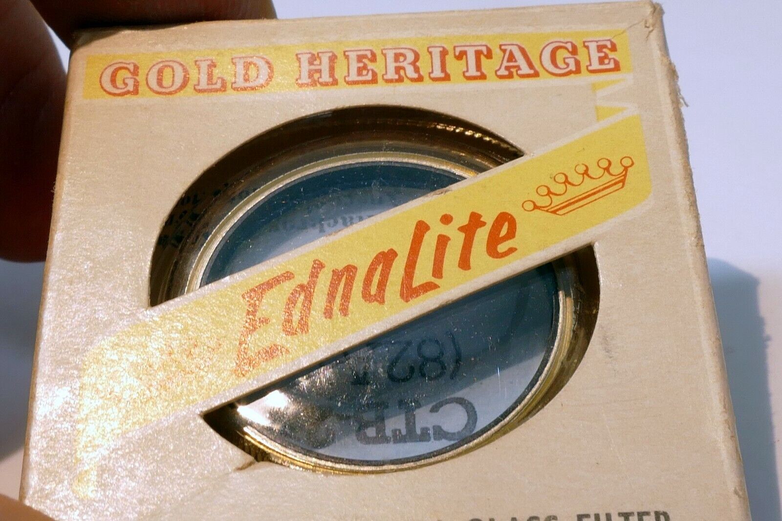 Ednalite Duraklad 82-A  Lens filter series V 5 30.2mm OD light blue cooling