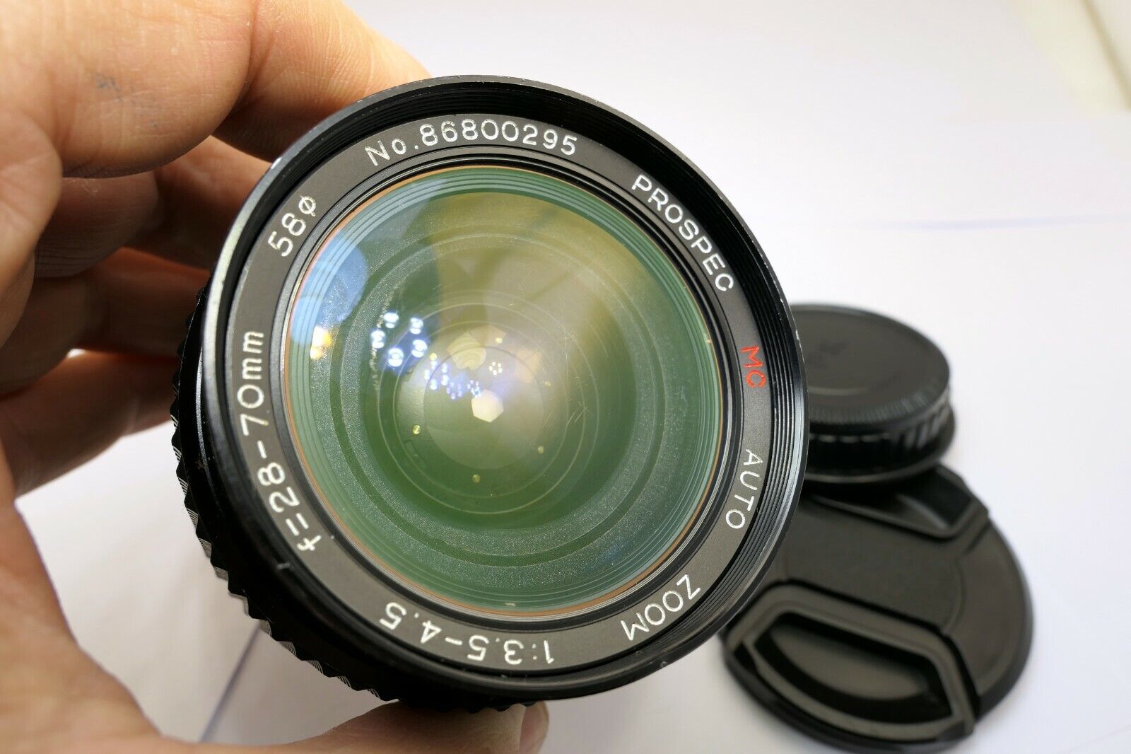 Prospec Zoom f3.5-4.5 28-70mm Lens for Pentax A KA KR manual focus zoom