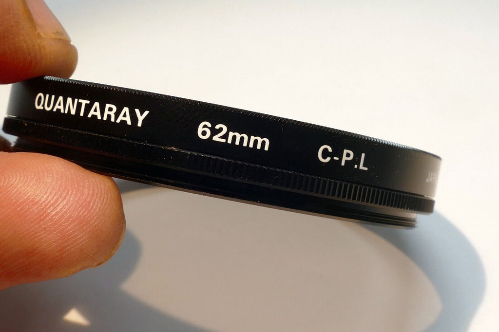 Quantaray 62mm Lens Filter Polarizer Circular C-PL