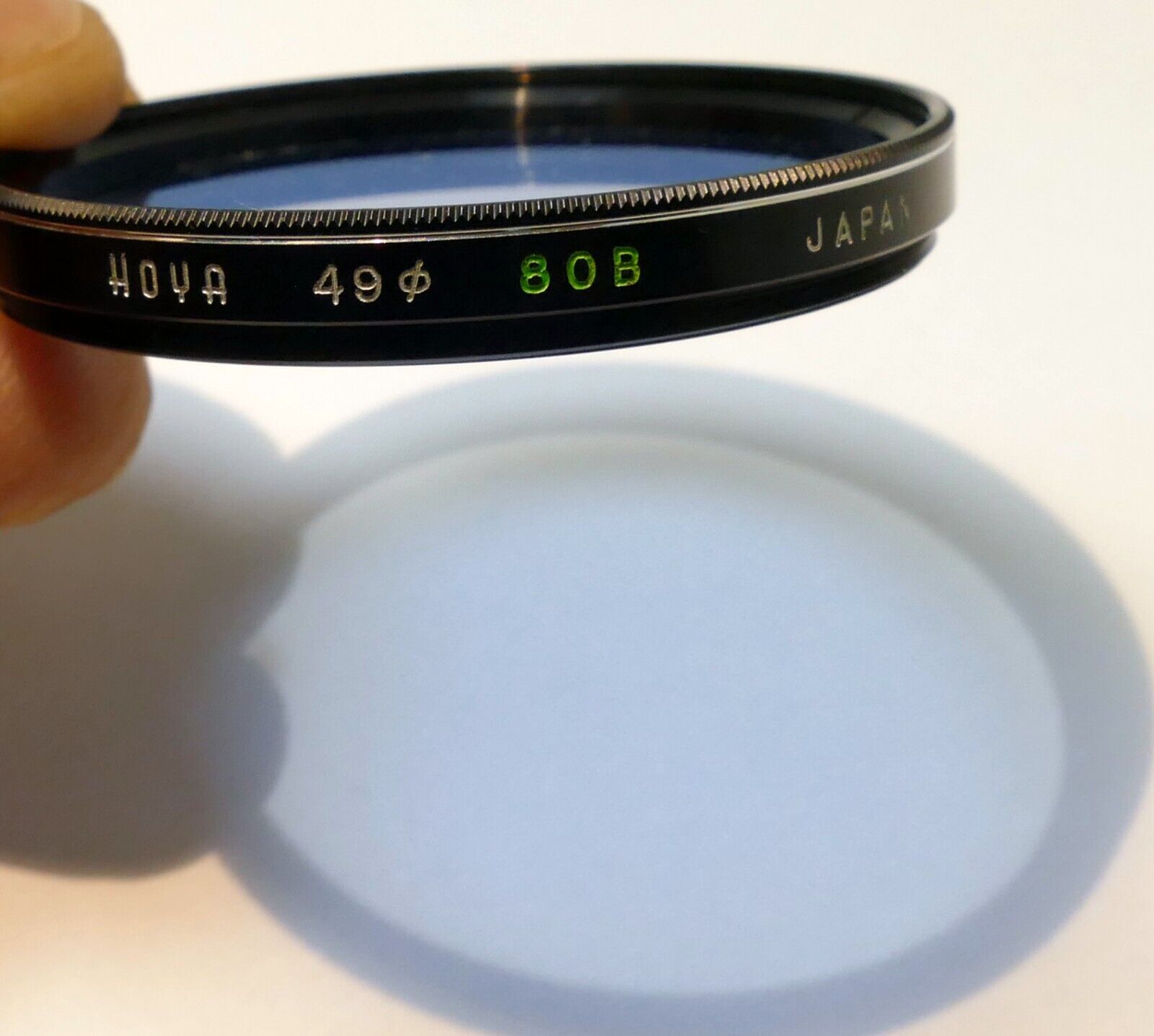 Hoya 80B 49mm Lens Filter Made in Japan cooling