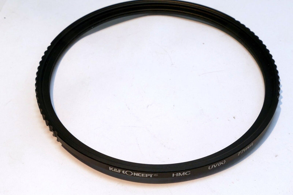 K&F Concepts HMC 77mm Lens Filter UV (K) Slip profile WIDE ANGLE lenses