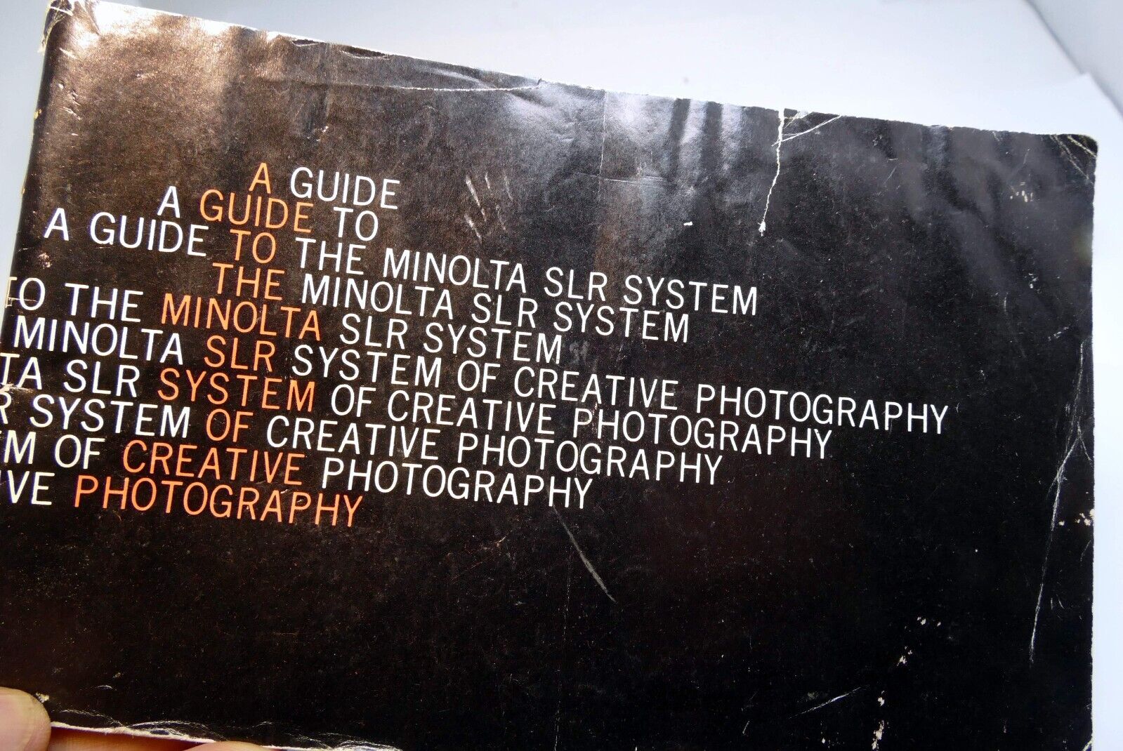 Guide To Minolta SLR Camera System SRT  Celtic Rokkor Lens Brochure Add SRT 101