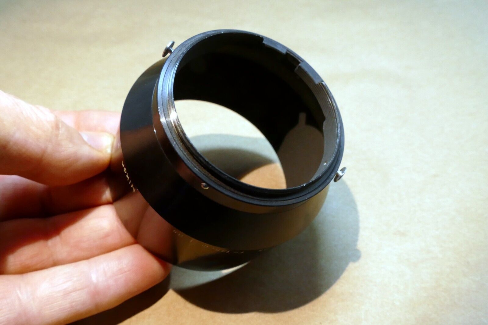 Nikon F  Lens Hood Shade for  52mm rim  105mm f2.5 10.5cm f2.8 f4 micro 55