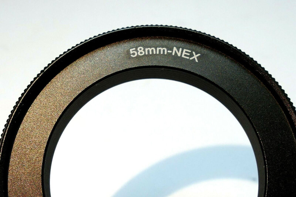 58mm Macro Close-Up Reverse Lens Adapter Ring For Sony E-Mount ILCE camera α6500