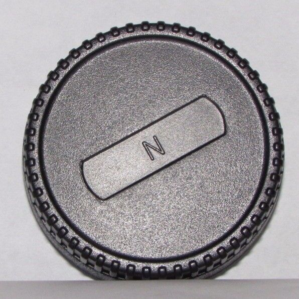 Used "N" Rear Lens Cap for Nikon F Ai Ai-s lenses  B12059