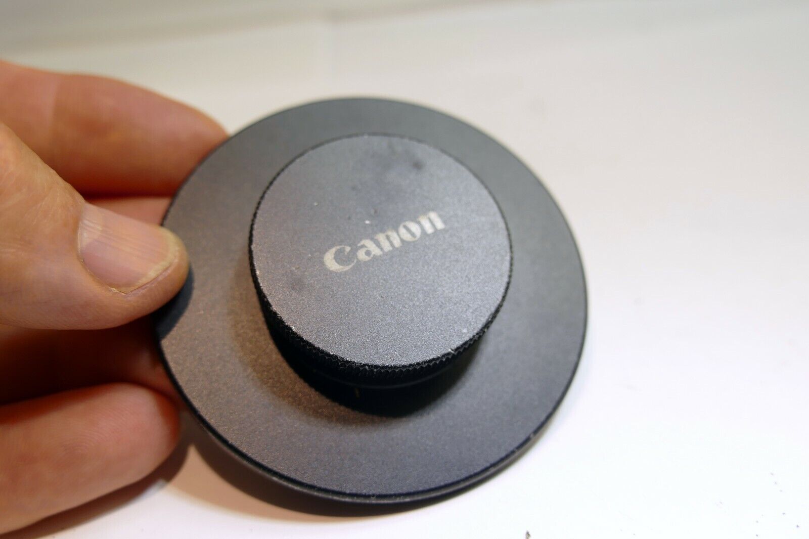 Front CAP for CANON FD-EF lens adapter 1.26X screw in type  34mm OD genuine