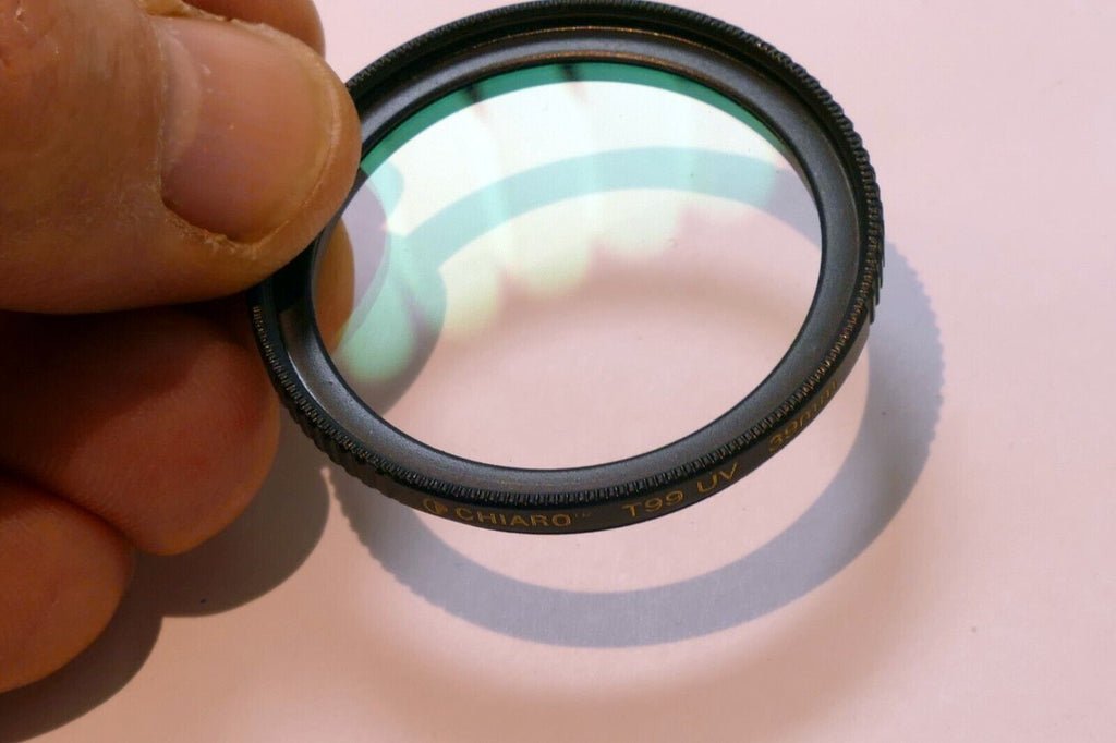 Chiaro T99 39mm UV Lens Filter Multi-Coated 99-UVBTS39m with ribbed rim